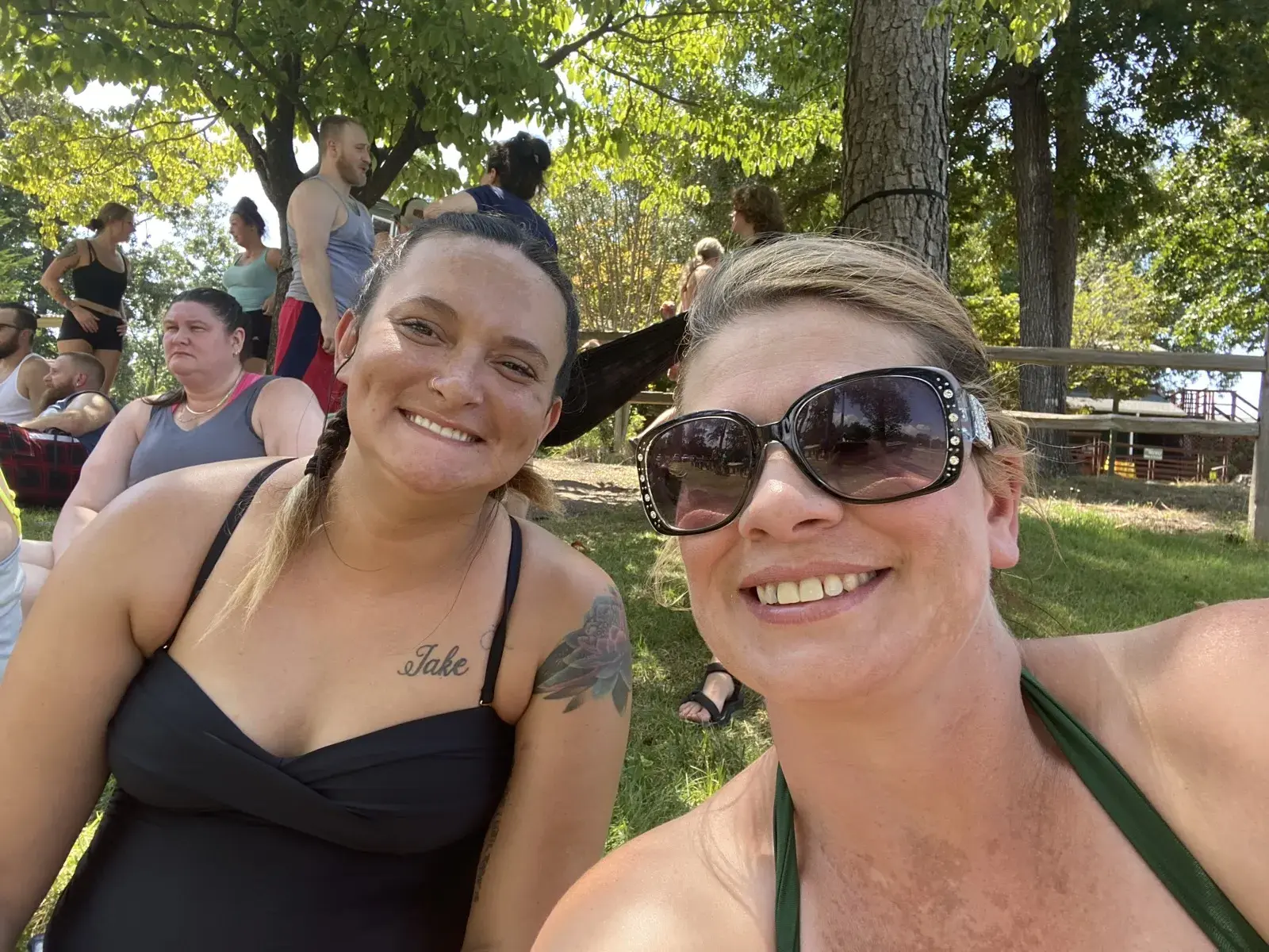 Unified in Recovery community members at a community event