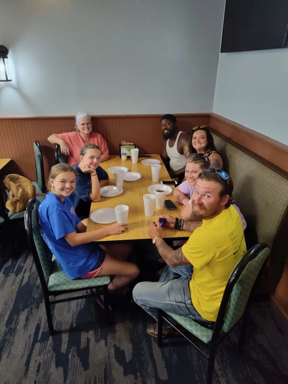 Unified in Recovery community members at a community event